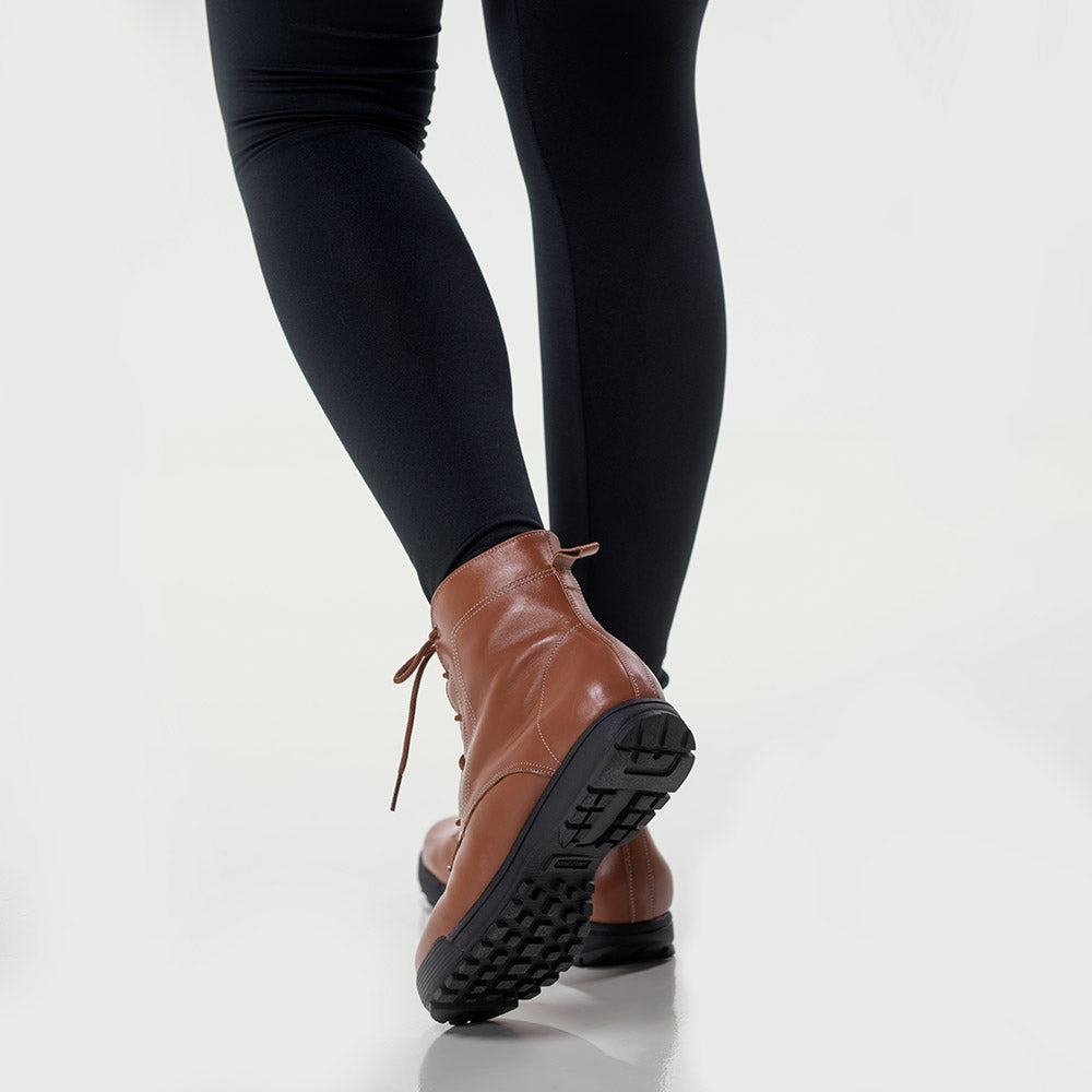 Women's Boot in Genuine Leather Lined in Wool Ref. 1095