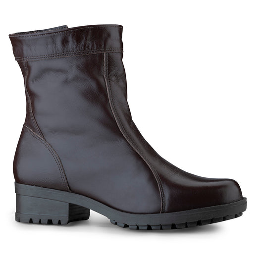 Women's Boot in Genuine Leather Lined in Wool Ref. 211