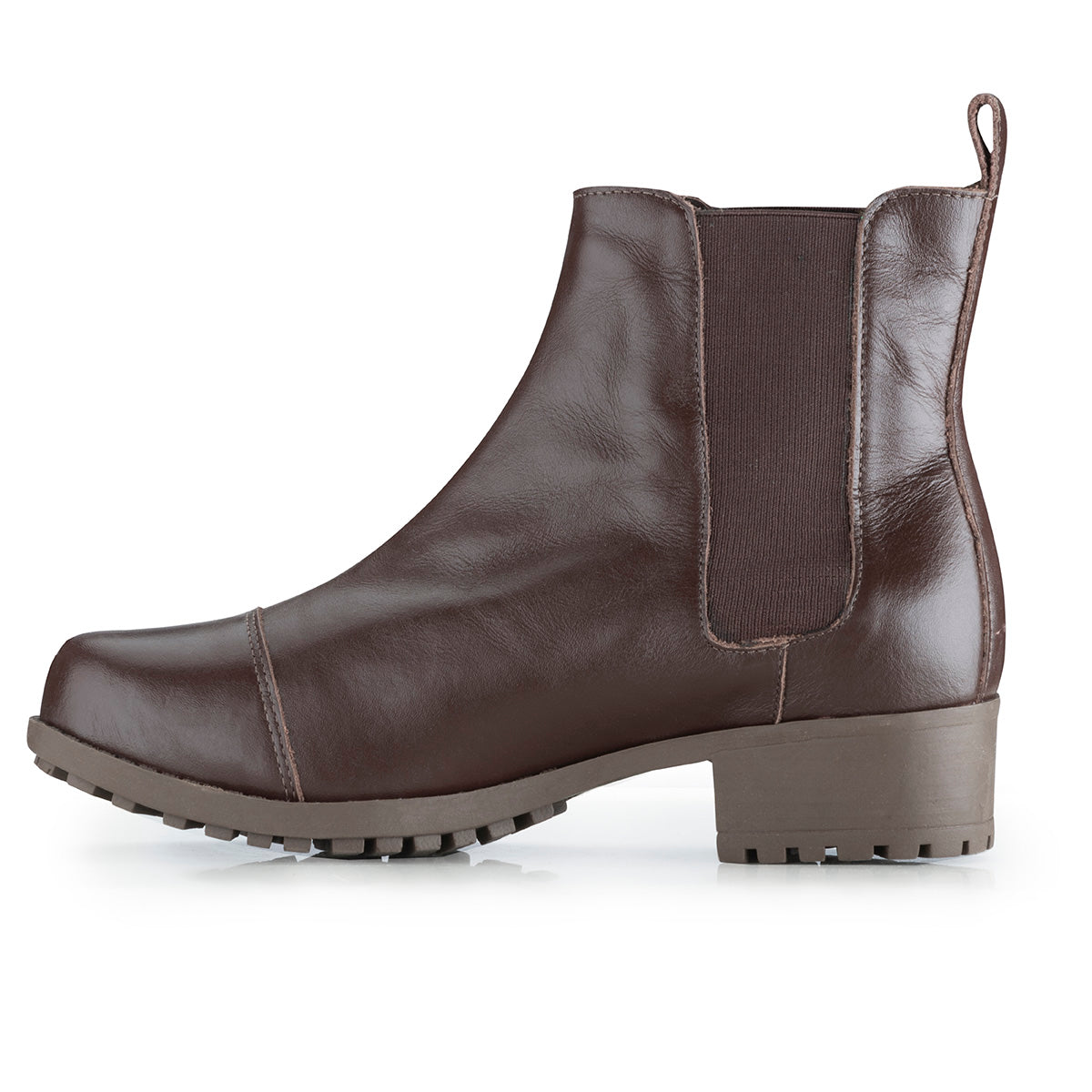 Women's Boot in Genuine Leather Lined in Wool Ref. 25102