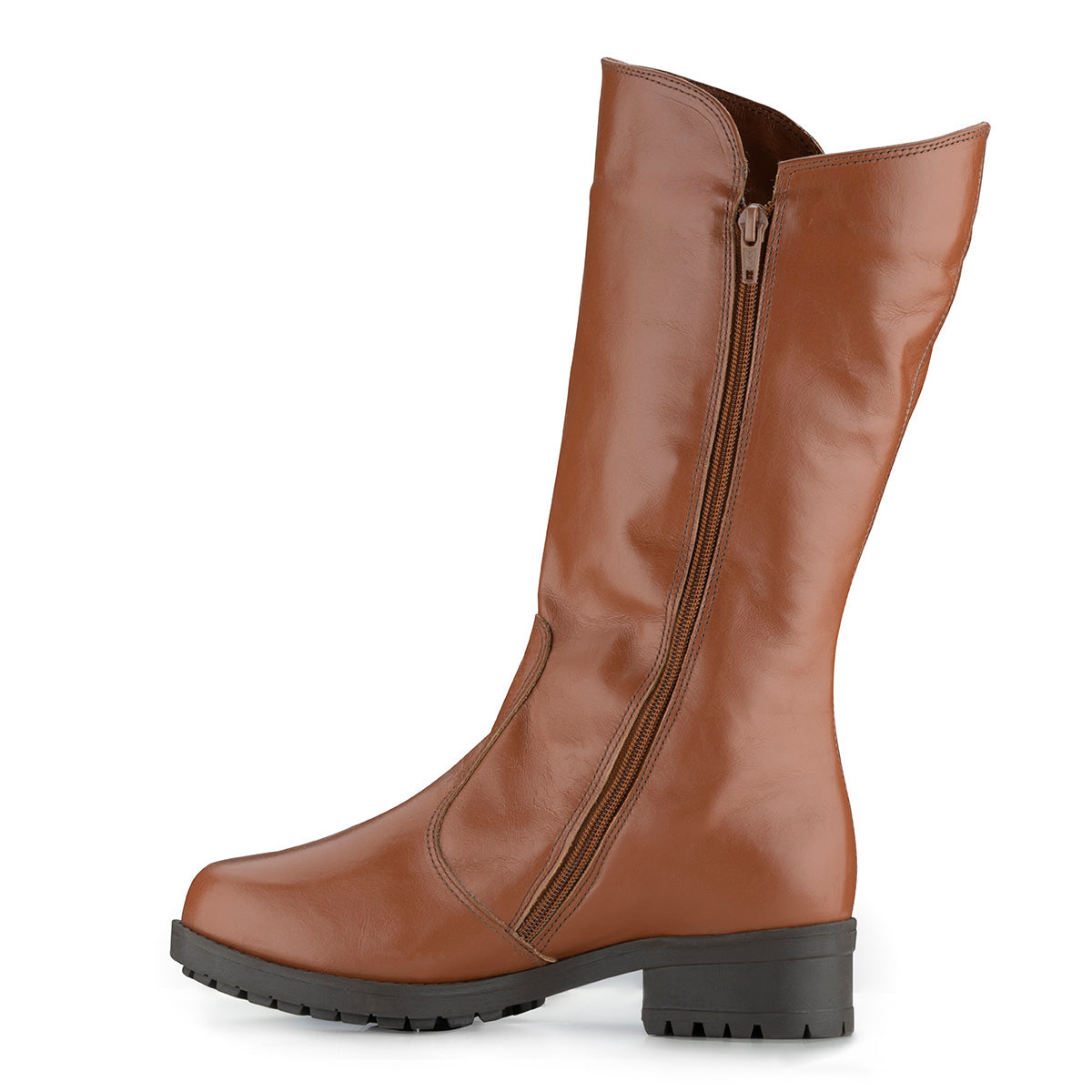 Women's Boot in Genuine Leather Lined with Natural Sheepskin Ref. 163CA