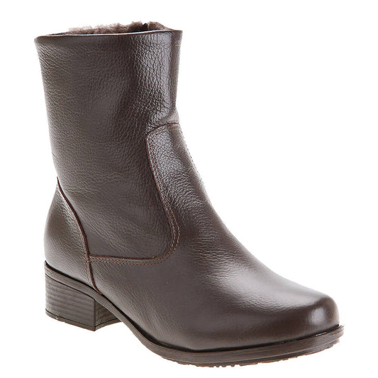 Women's Boot in Genuine Leather Lined in Wool Ref. 20078