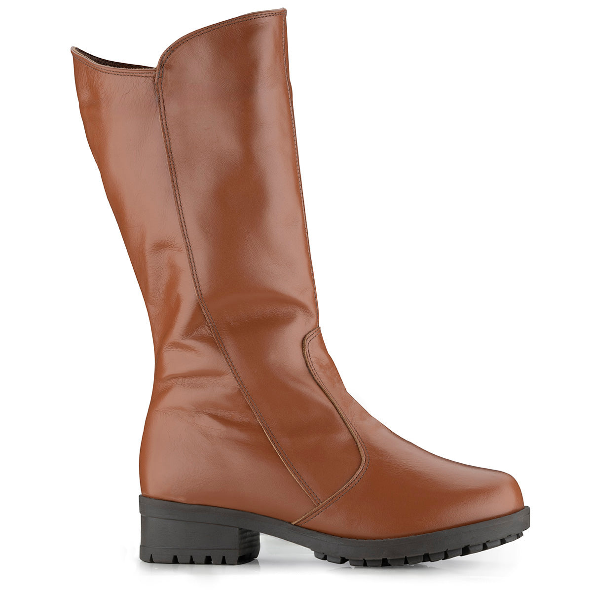 Women's Boot in Genuine Leather Lined with Natural Sheepskin Ref. 163CA