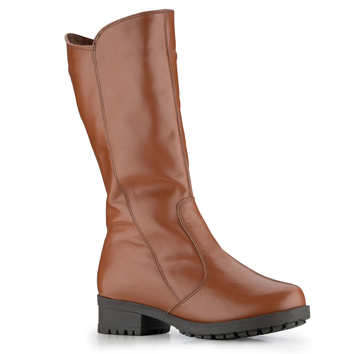 Women's Boot in Genuine Leather Lined with Natural Sheepskin Ref. 163CA