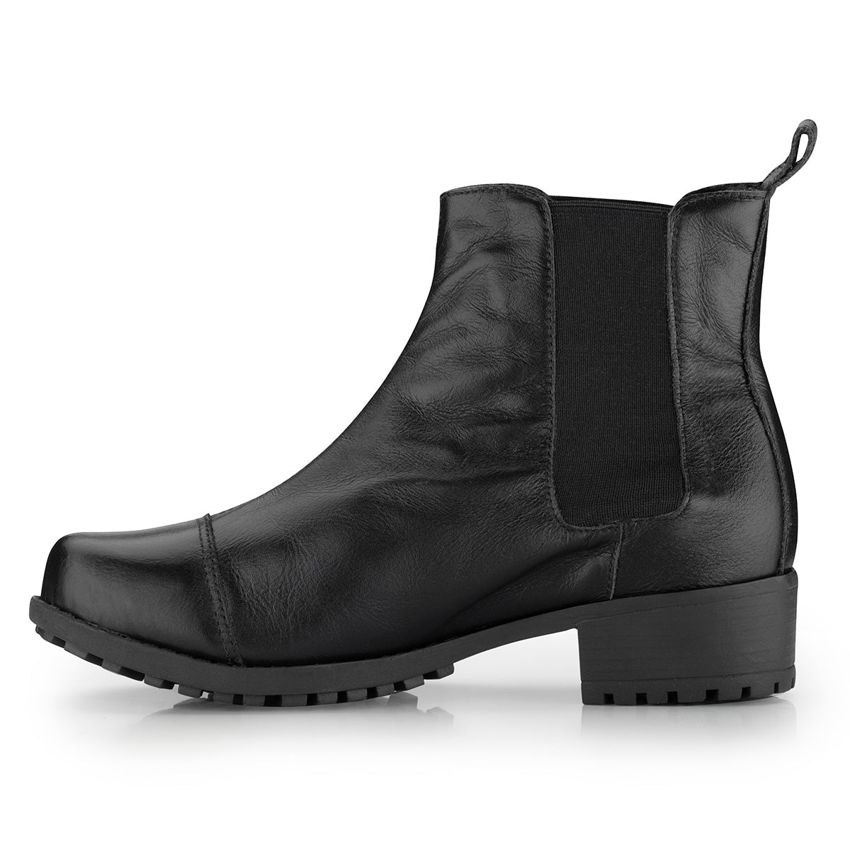 Women's Boot in Genuine Leather Lined in Wool Ref. 25102