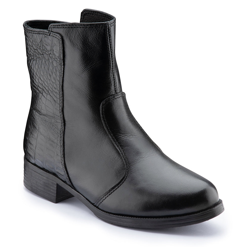 Women's Boot in Genuine Leather Lined with Natural Sheepskin Ref. 167CA