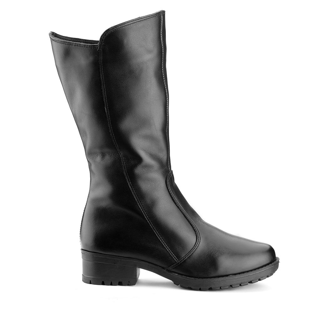 Women's Boot in Genuine Leather Lined with Natural Sheepskin Ref. 163CA