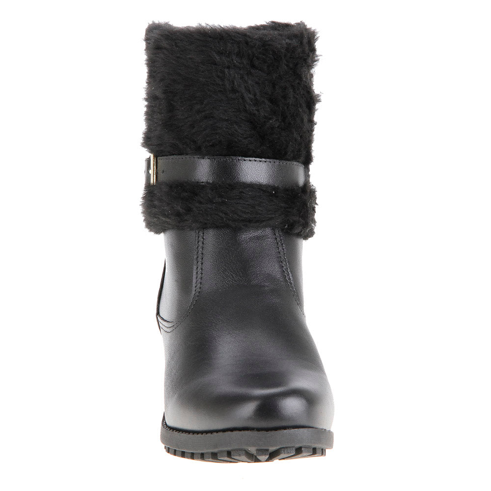 Women's Boot in Genuine Leather Lined in Wool Ref. 25902