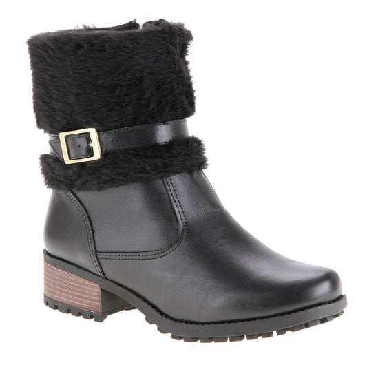 Women's Boot in Genuine Leather Lined in Wool Ref. 25902