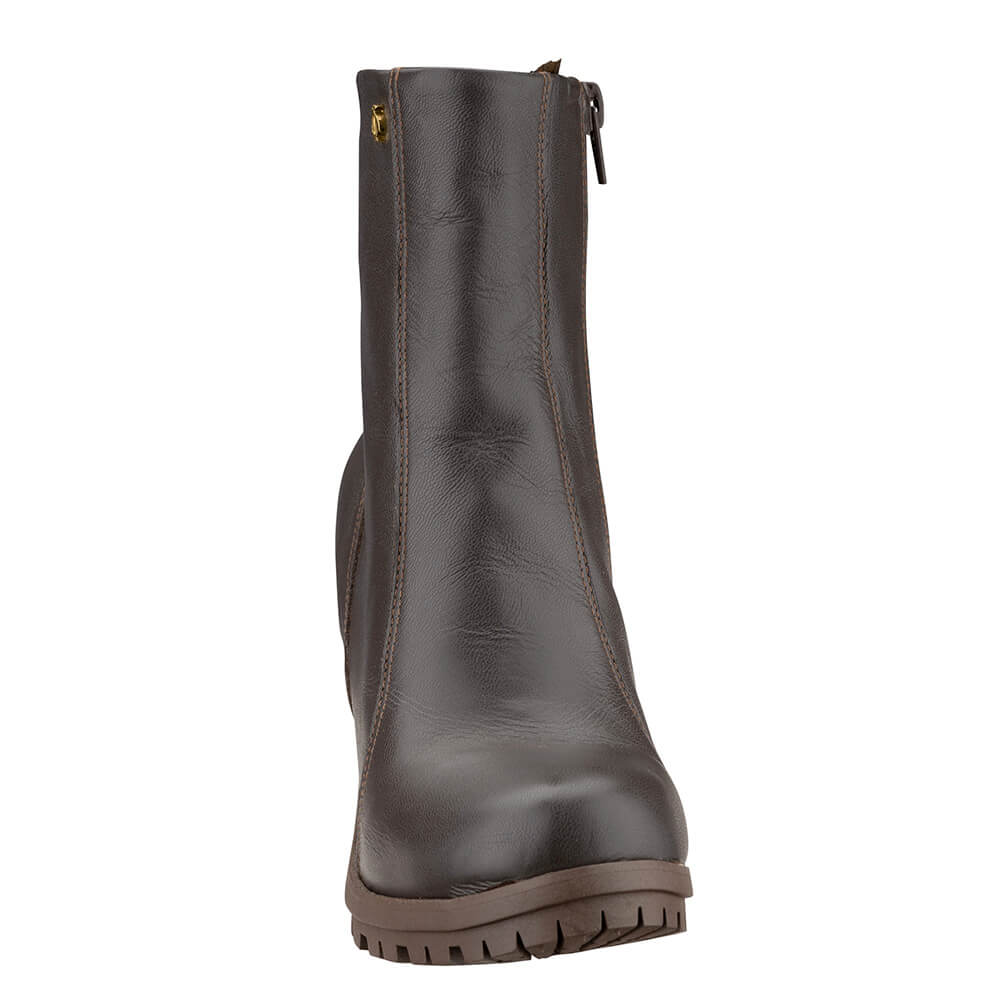 Women's Boot in Genuine Leather Lined with Natural Sheepskin Ref. 162CA