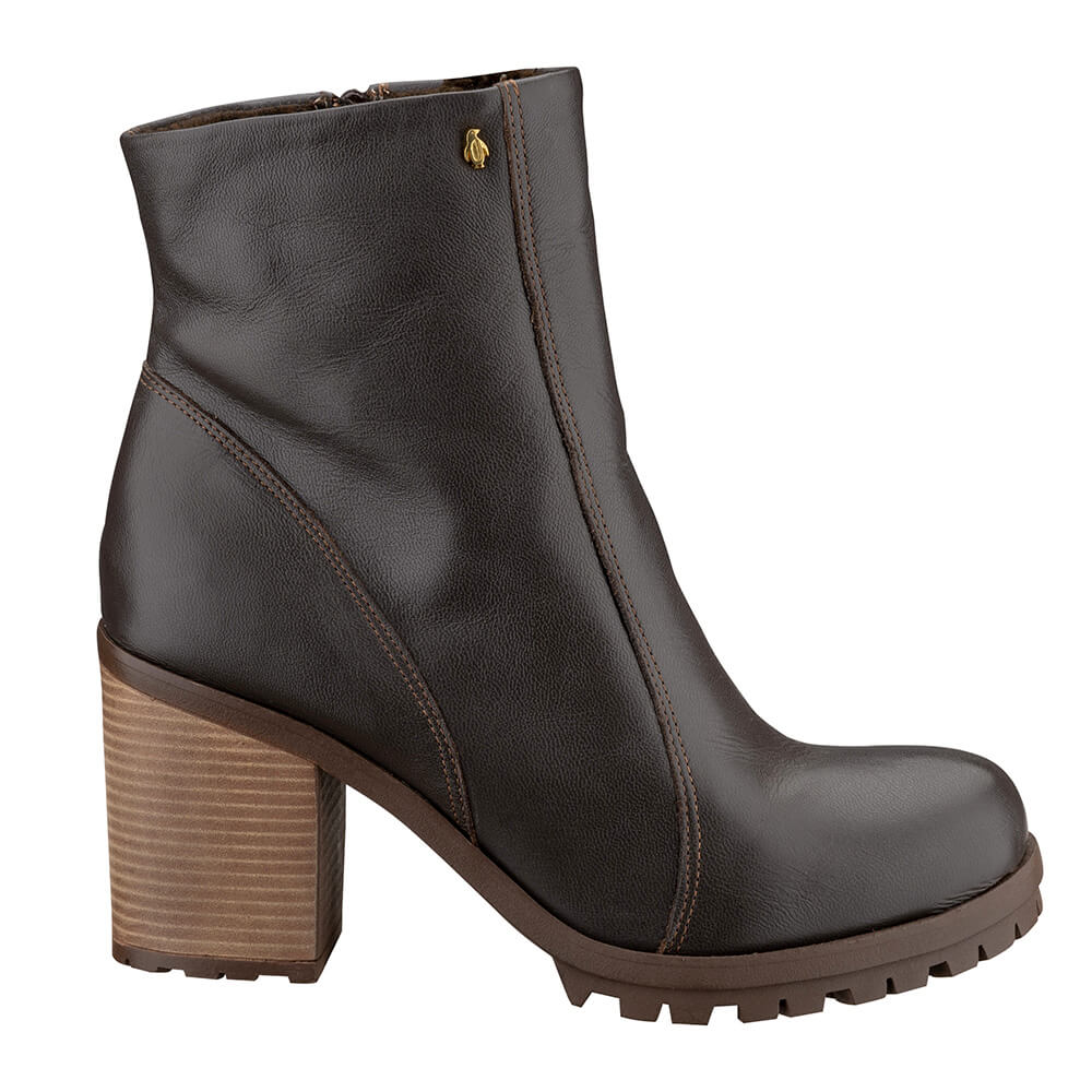 Women's Boot in Genuine Leather Lined with Natural Sheepskin Ref. 162CA