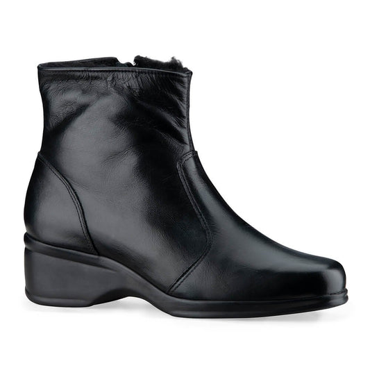 Women's Boot in Genuine Leather Lined in Wool Ref. 114