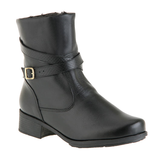 Women's Boot in Genuine Leather Lined in Wool Ref. 25850