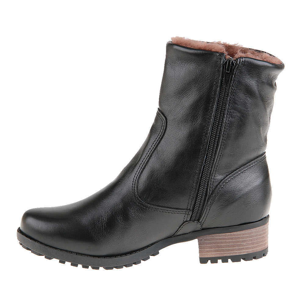 Women's Boot in Genuine Leather Lined in Wool Ref. 1501