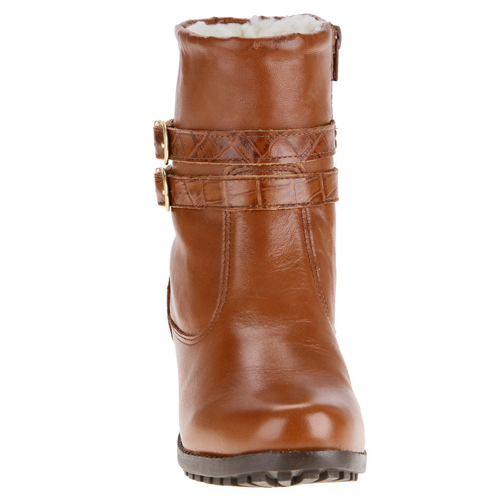 Women's Boot in Genuine Leather Lined in Wool Ref. 25900