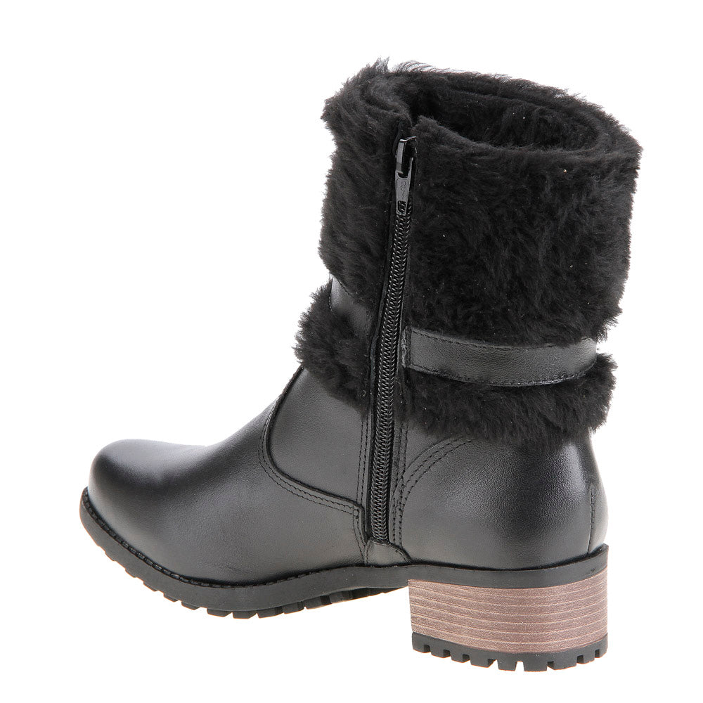 Women's Boot in Genuine Leather Lined in Wool Ref. 25902