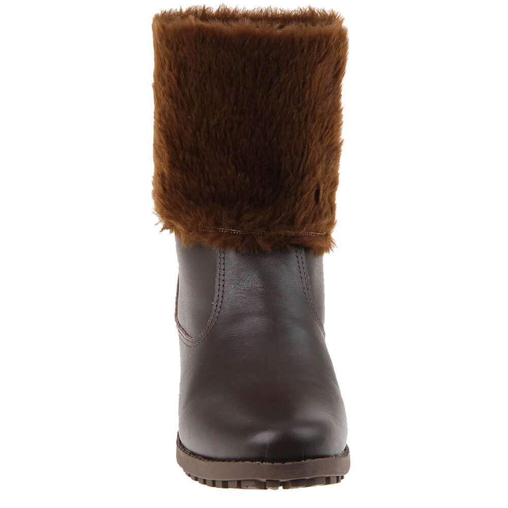 Women's Boot in Genuine Leather Lined in Wool Ref. 25908