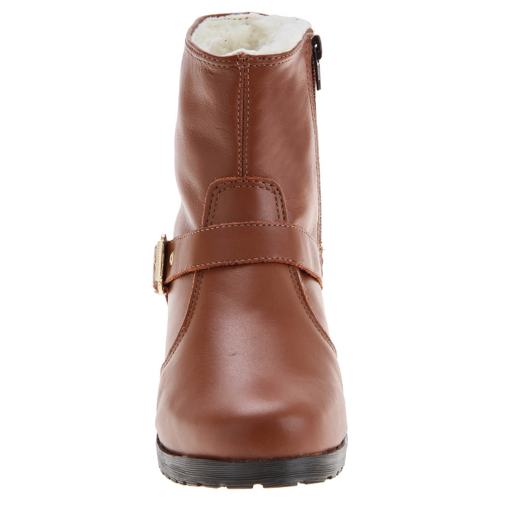 Women's Boot in Genuine Leather Lined in Wool Ref. 117