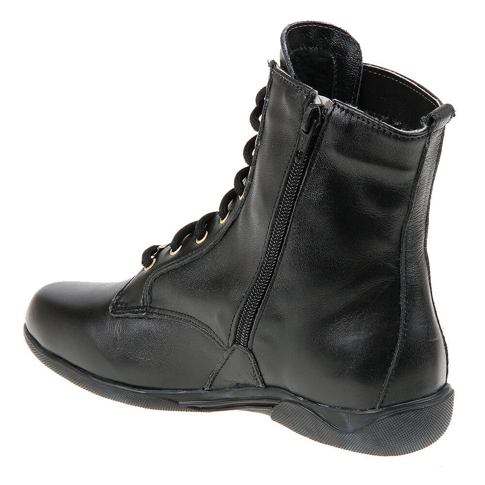 Women's Boot in Genuine Leather Lined in Wool Ref. 106